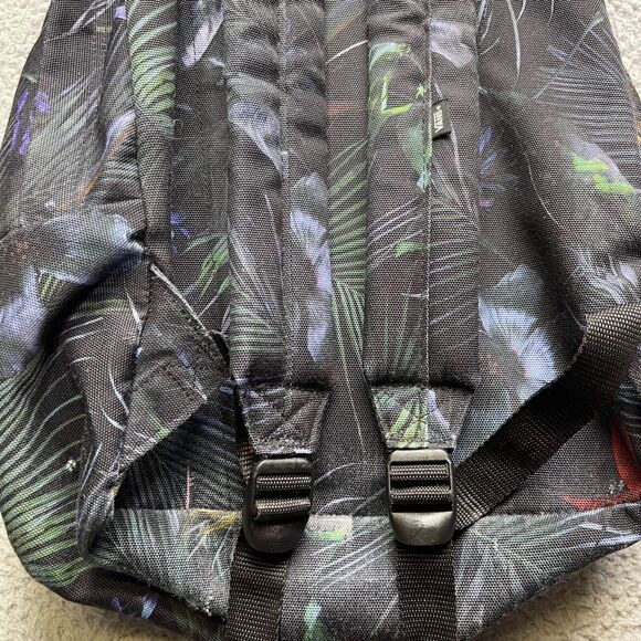 Vans Off The Wall Backpack Book Bag Floral Tropical - Picture 9 of 12